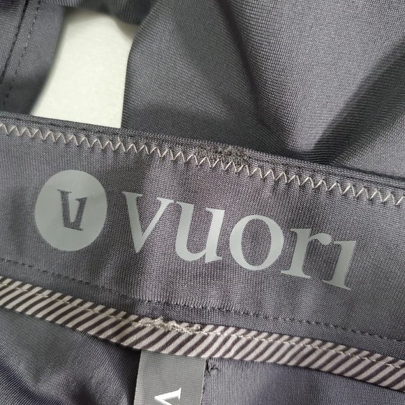 Vuori Pants Mens 32 Gray Meta Tapered Leg Stretch Chino Flat Front Pockets - Picture 4 of 12